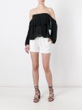 drawstring tailored shorts