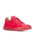 zip detail low sneakers