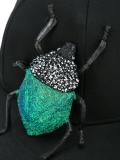 'Swarovski Scarab Bug' cap