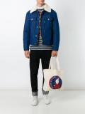 sherpa lined denim jacket