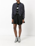 leopard print bomber jacket