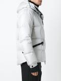 hooded padded coat