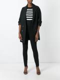lace-up skinny trousers