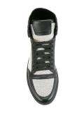 Medusa hi-top canvas sneakers