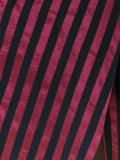 striped A-line skirt