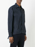 drawstring hem shirt jacket