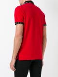 embroidered logo polo shirt