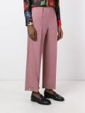 button cuff trousers