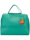 fringed detail tote