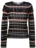 ruffled detail jumper