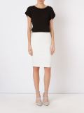 high low knit blouse