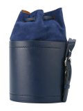 contrast lining bucket bag