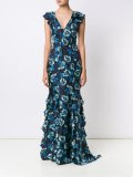 floral print gown