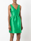 flared sleeveless dress