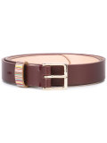 striped detail belt
