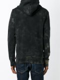 washed effect hoodie