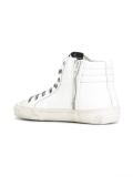 Slide hi-top sneakers