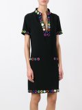 mirror embroidered dress