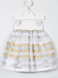 striped skirt