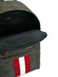contrast stripe backpack
