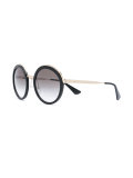 round frame sunglasses