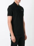 Cuban-fit logo plaque polo shirt