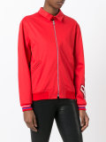 'paradise' slogan bomber jacket