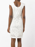layered cut-out dress