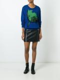 flower intarsia jumper