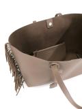 large 'Shopping' fringed tote