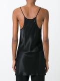 long satin cami top