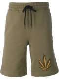 weed emblem shorts