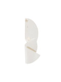 Pleated Single Earring 