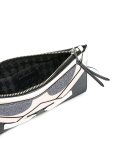 cartoon print clutch bag
