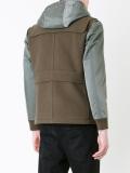hooded duffle coat