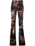 floral print flared pants 