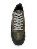 panelled sneakers 