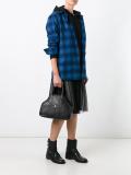 logo plaque tote