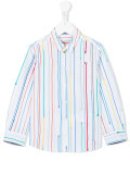 rainbow striped shirt