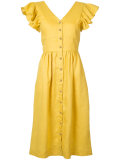 v-neck shirt dress