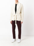 ribbed detail cardigan 
