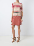 striped knit top