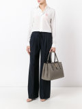 drawstring wide-leg trousers 