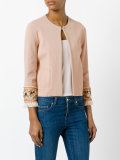 embellished sleeve jacket
