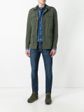 multiple pockets military jacket