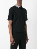 drawstring straight trousers
