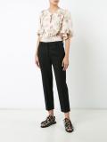 floral print blouse 
