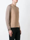 colour block sweater