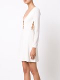 link detail mini dress