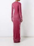 fitted velvet dress
